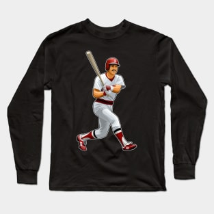 Jerry Remy Bat Legends Long Sleeve T-Shirt